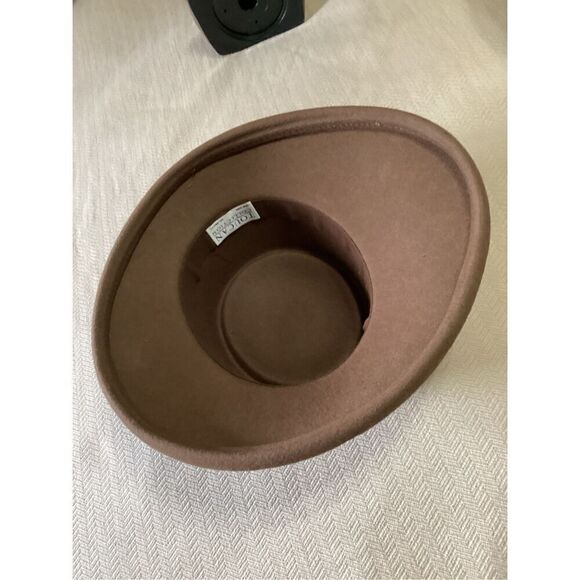 Women’s Toucan Collection Backbow Wool Felt Boater w/ Hat Box - Picture 9 of 11